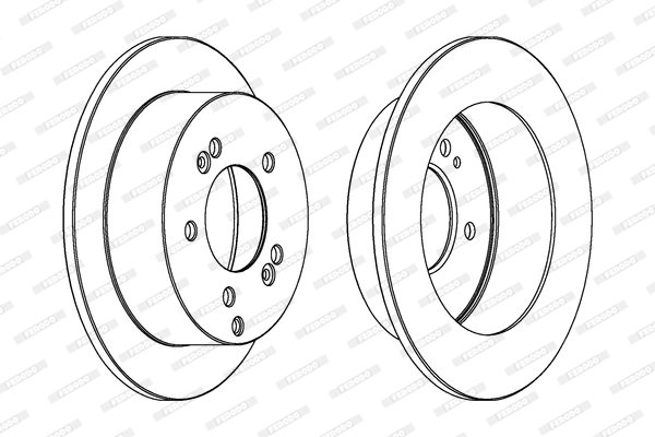 Brake Disc PREMIER DDF1447