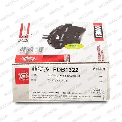 Brake Pad Set, disc brake PREMIER ECO FRICTION FDB1322