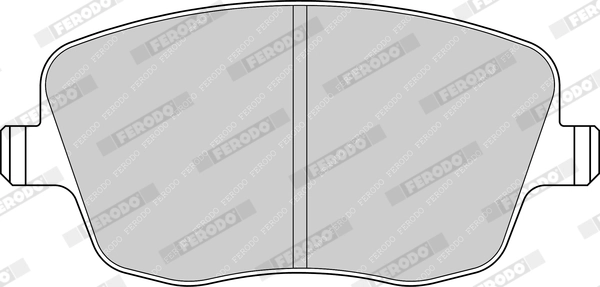 Brake Pad Set, disc brake PREMIER ECO FRICTION FDB1419