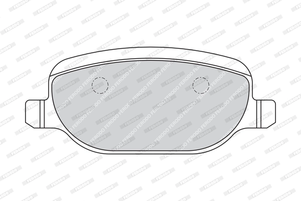 Brake Pad Set, disc brake PREMIER FDB1795