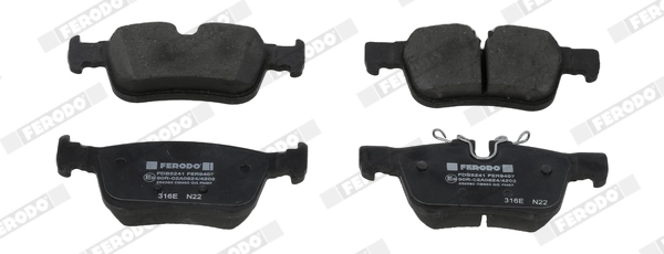 مجموعة بطانة الفرامل، فرامل قرصية PREMIER ECO FRICTION FDB5241