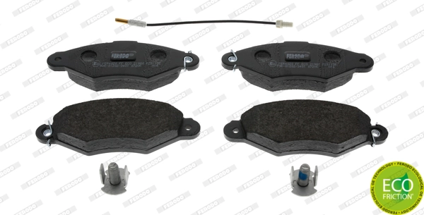 Brake Pad Set, disc brake PREMIER ECO FRICTION FDB1135