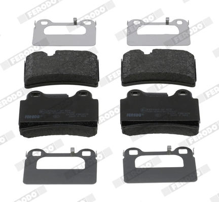 Brake Pad Set, disc brake PREMIER ECO FRICTION FDB1878