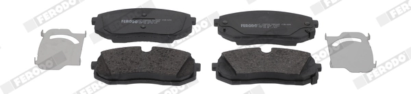 Brake Pad Set, disc brake PREMIER ECO FRICTION FDB5508