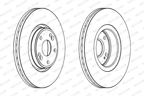 Brake Disc PREMIER DDF1205