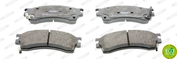 Brake Pad Set, disc brake PREMIER ECO FRICTION FDB950