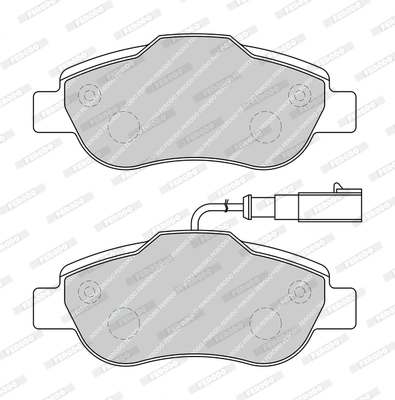 Brake Pad Set, disc brake PREMIER ECO FRICTION FDB5097