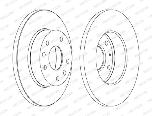 Cakera Brek PREMIER DDF1100C