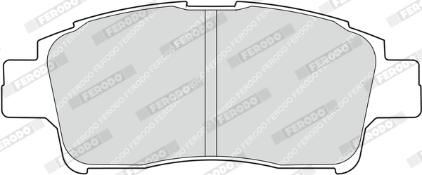 Brake Pad Set, disc brake PREMIER ECO FRICTION FDB1368