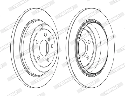 Brake Disc PREMIER High Carbon DDF1530C