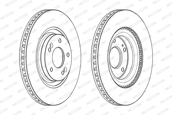 Brake Disc PREMIER DDF2199C