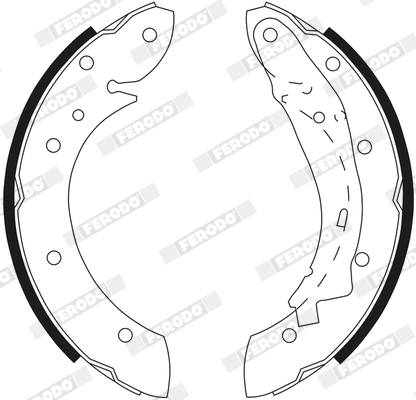Brake Shoe Set PREMIER FSB567
