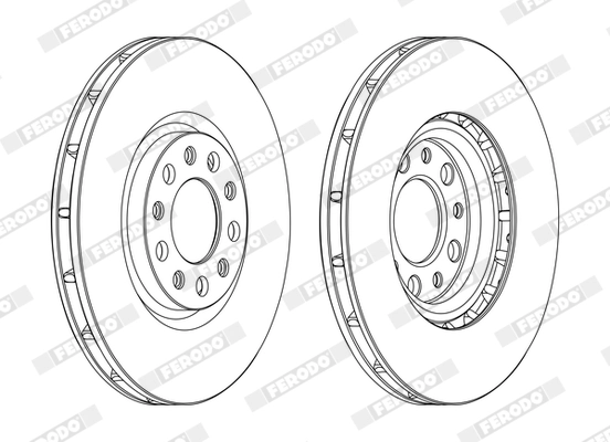 Brake Disc PREMIER DDF1451C