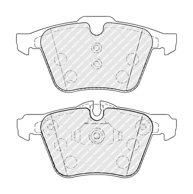 Brake Pad Set, disc brake PREMIER ECO FRICTION FDB5307