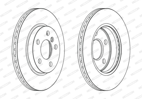 Brake Disc PREMIER DDF2651C