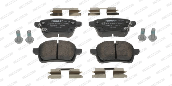 Brake Pad Set, disc brake PREMIER ECO FRICTION FDB4879