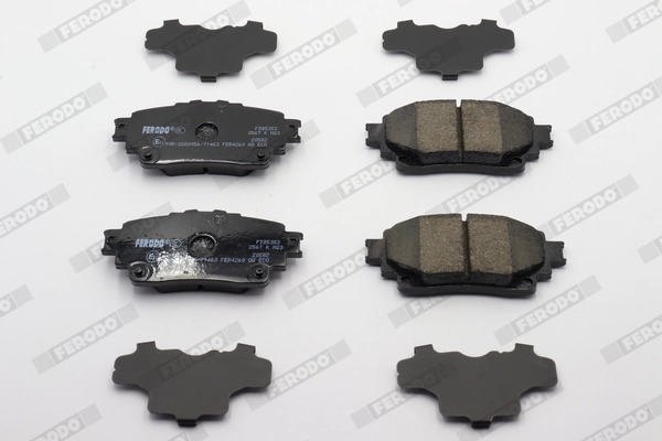 Brake Pad Set, disc brake PREMIER ECO FRICTION FDB5353