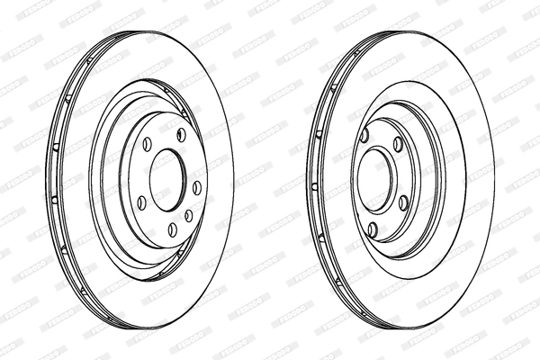 Brake Disc PREMIER High Carbon DDF1240C