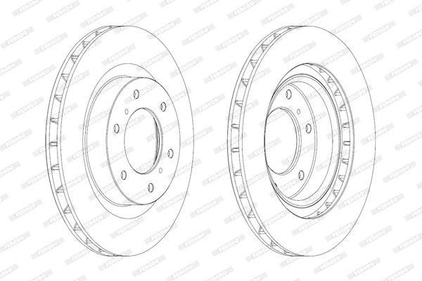 Brake Disc PREMIER Coat+ disc DDF175C