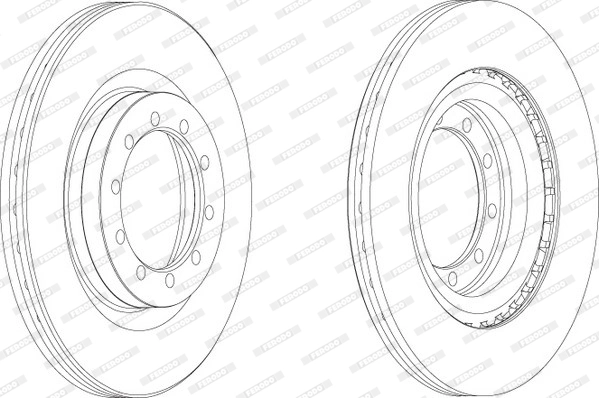 Brake Disc PREMIER FCR183A