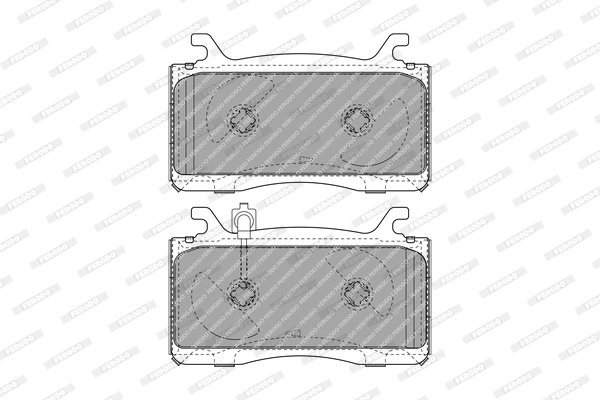 Brake Pad Set, disc brake PREMIER FDB4932