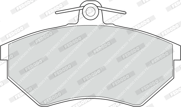 Brake Pad Set, disc brake PREMIER ECO FRICTION FDB774