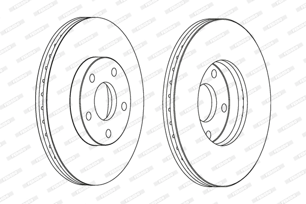 Brake Disc PREMIER DDF1172