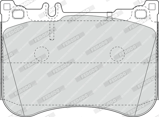 Brake Pad Set, disc brake FUSE+ Technology FDB4800