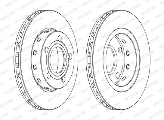 Brake Disc PREMIER DDF1887C