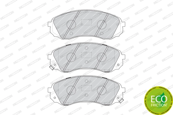 Brake Pad Set, disc brake PREMIER ECO FRICTION FDB4113
