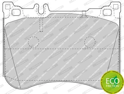 Brake Pad Set, disc brake FUSE+ Technology FDB4800
