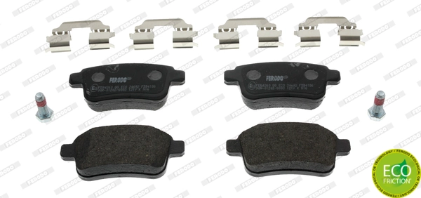 Brake Pad Set, disc brake PREMIER ECO FRICTION FDB4186