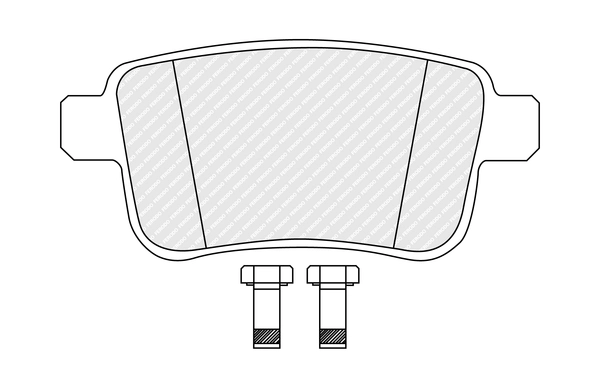 Brake Pad Set, disc brake PREMIER ECO FRICTION FDB5559