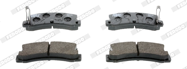 Brake Pad Set, disc brake PREMIER ECO FRICTION FDB848