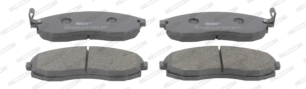 Brake Pad Set, disc brake PREMIER ECO FRICTION FDB1646