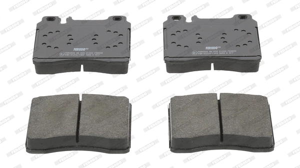 Brake Pad Set, disc brake PREMIER ECO FRICTION FDB800