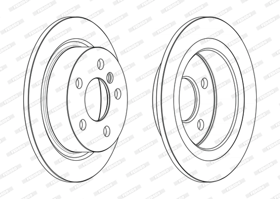 Brake Disc PREMIER DDF2656C