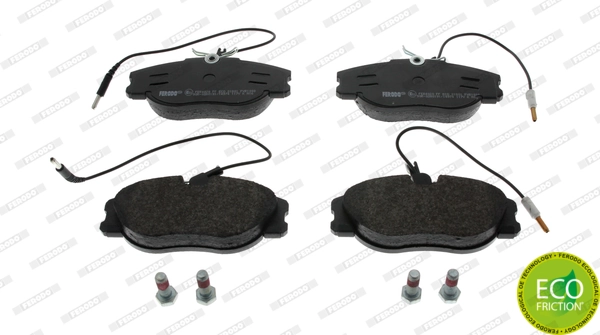 Brake Pad Set, disc brake PREMIER ECO FRICTION FVR1000
