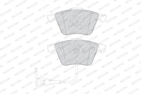 Brake Pad Set, disc brake PREMIER FDB1765
