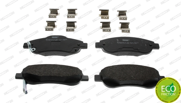 Brake Pad Set, disc brake PREMIER ECO FRICTION FDB4228