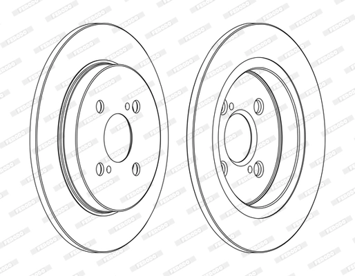 Brake Disc PREMIER DDF1781C
