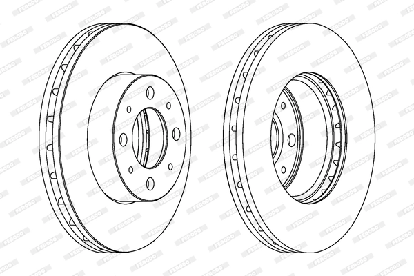 Brake Disc PREMIER Coat+ disc DDF1179C