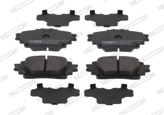 Brake Pad Set, disc brake PREMIER ECO FRICTION FDB5470