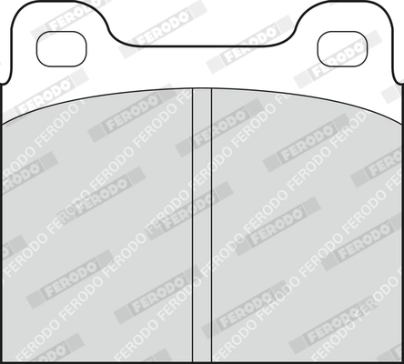 Brake Pad Set, disc brake PREMIER ECO FRICTION FDB2M