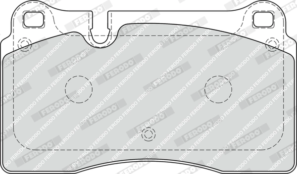 Brake Pad Set, disc brake FUSE+ Technology FDB1877