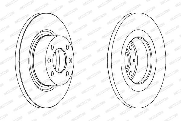 Brake Disc PREMIER DDF1157