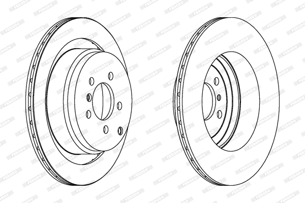 Brake Disc PREMIER DDF1437C-1