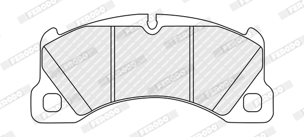 Bremsbelagsatz, Scheibenbremse PREMIER ECO FRICTION FDB5420