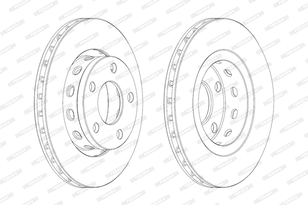 Brake Disc PREMIER DDF2151C