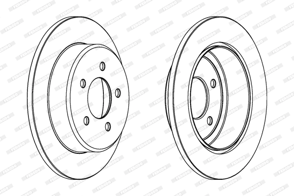 Brake Disc PREMIER DDF1492